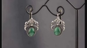 Мельхиор, или по другому немецкое серебро. Украшения разных мастеров.