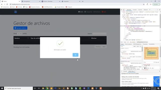 Sistema Gestor de Archivos con php y mysql | Eliminar archivos (parte 2). Cap 33 смотреть онлайн