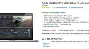 Randall M. Rueff - Apple MacBook Pro MD311LL/A 17-Inch Laptop - Christmas 2013 A.D.