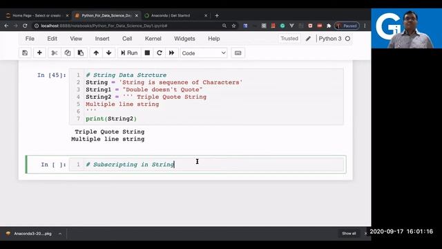 Python String Tutorial [ How to use Strings in python | Python for beginners | Python Tutorial ]