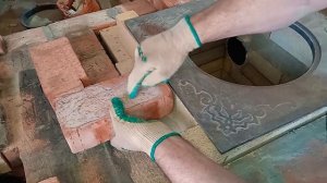 Как установить  чугунную плиту под казан на печь, плита под казан, приточная вентиляция камина 2021