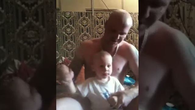 Тимошка с папой играют  SEPULTURA