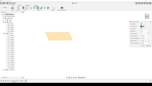 P.65. Worm / Bevel Gear in Fusion 360 / Червячная передача / Коническая шестерня во Фьюжн 360 смотреть онлайн