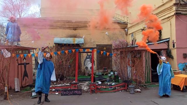 Перфоманс “Сны Миядзаки” от театра “Небесные бродяги” на фестивале "Унесённые призраками" смотреть онлайн