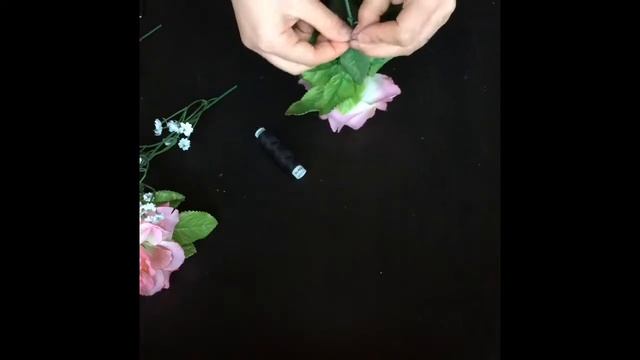 Как сделать венок на голову из искусственных цветов #лето смотреть онлайн