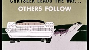 1958 Chrysler Line Up Dealer Promo Film - Windsor New Yorker Saratoga