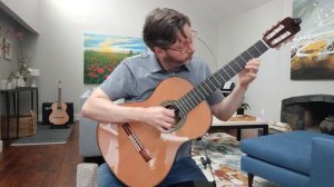Gnossienne 1 (Erik Satie) on guitar