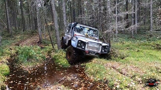 Самое сложное испытание) болото, колея, глина) поменяли крышу на Defender. смотреть онлайн