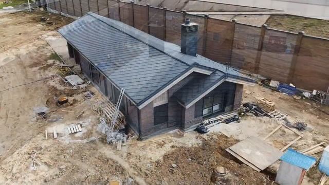 Сланцевая кровля. Остроугольная кладка. смотреть онлайн