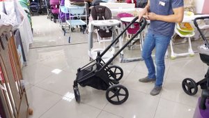 Cybex Priam III коляска 2 в 1, Birds of Paradise шасси Matt Black