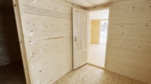 Дачный домик 6х8 Разноуровневая крыша