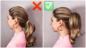 ЛАЙФХАК: КАК СДЕЛАТЬ ОБЪЕМНЫЙ ПЫШНЫЙ ХВОСТ  HOW TO: BIG VOLUME PONYTAIL. MY FAVOURITE HAIR HACK