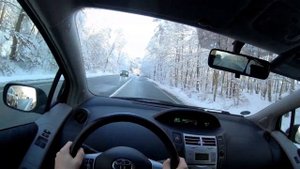 2007 Toyota Yaris II | 1.3 VVT-i | POV Country Road Drive