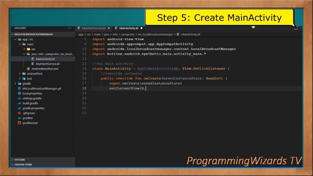 Learn Android with Music S1E5 : LocalBroadcastManager - Kotlin Example смотреть онлайн