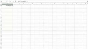 Часы в ячейке Excel