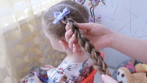 КВАДРАТНАЯ КОСА  КАК ЗАПЛЕСТИ КОСЫ КОСИЧКИ ДЛЯ ДЕВОЧЕК