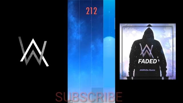 "FADED ALAN WALKER" VERSI PIANO TILES 2" смотреть онлайн
