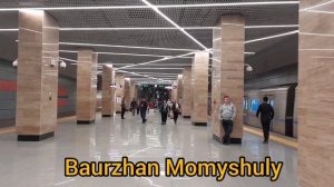 ?? Все станции метро Алма-Аты 2023 и подвижной состав