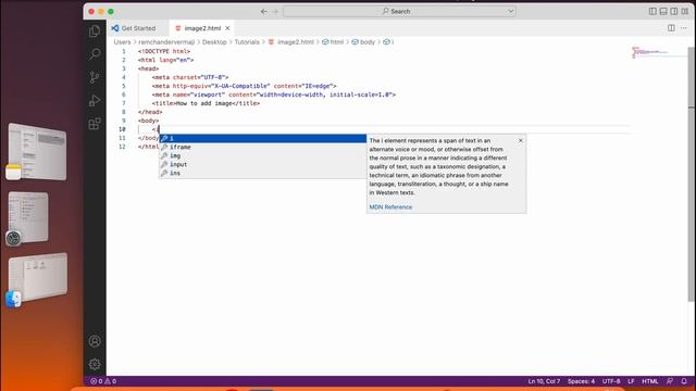 How to insert image in html using visual studio code смотреть онлайн