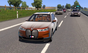 BMW IX M60 2023 версия 1.0 для Euro Truck Simulator 2 (v1.49)