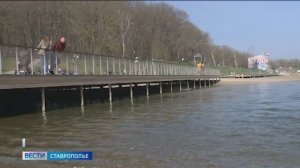 Комсомольский пруд Ставрополя готовится к купальному сезону