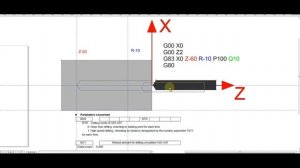 GSK980TB3i. Цикл глубокого сверления G83
