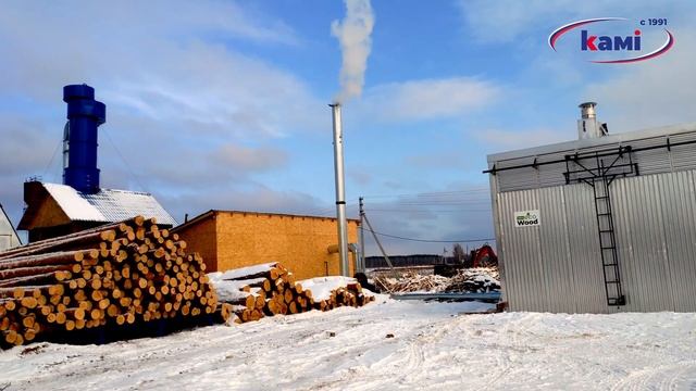 Монтаж и ввод в эксплуатацию сушильного комплекса EcoWood NEO 3х50 м3 в Нижегородской области
