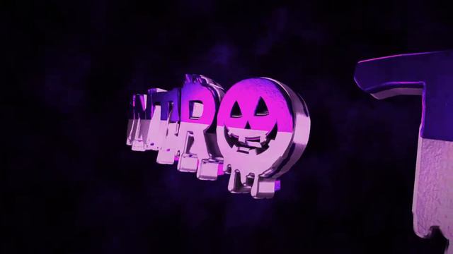 ИНТРО с названием моего канал #5 (ХЕЛОУИН) смотреть онлайн