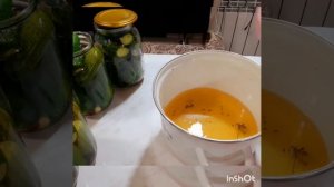 Огурцы на зиму с лимонной кислотой #огурцыназимуслимоннойкислотой#заготовкиназиму