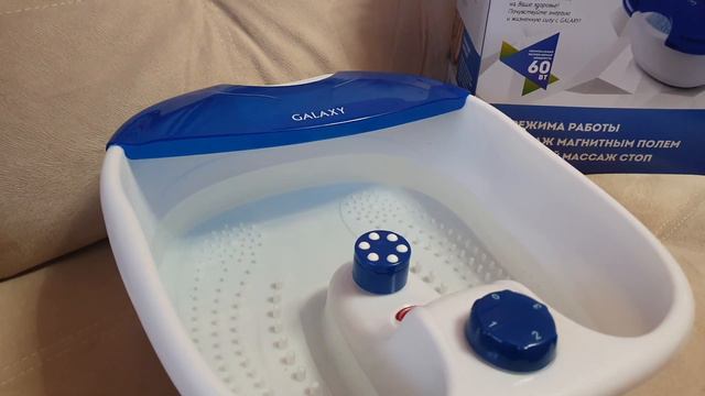 Распаковка — Гидромассажная ванночка Galaxy GL 4901 смотреть онлайн