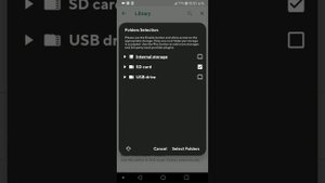 Poweramp, how to play music on a USB stick