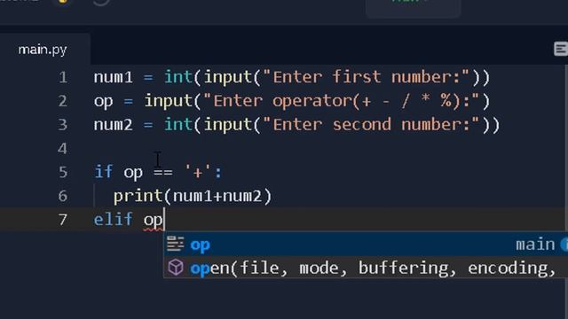 3.3|[hindi/urdu] Python|calculator in python|flow control|if elif else|Musavir Khaliq|educasheer