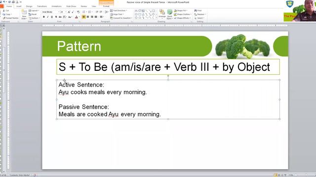 Passive Voice of Simple Present Tense