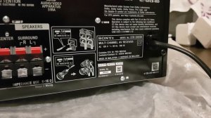 Sony Str dh590 home amplifier sound system unboxing kutu açılımı