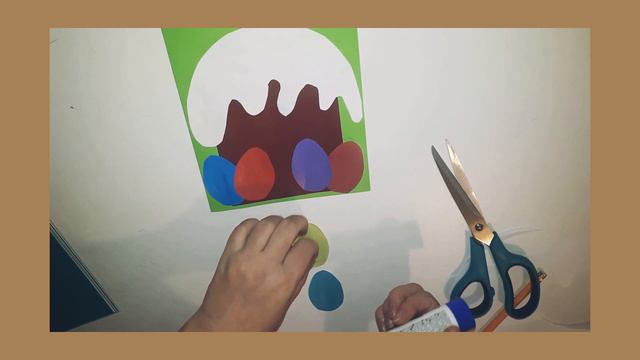 Пасхальная открытка своими руками смотреть онлайн