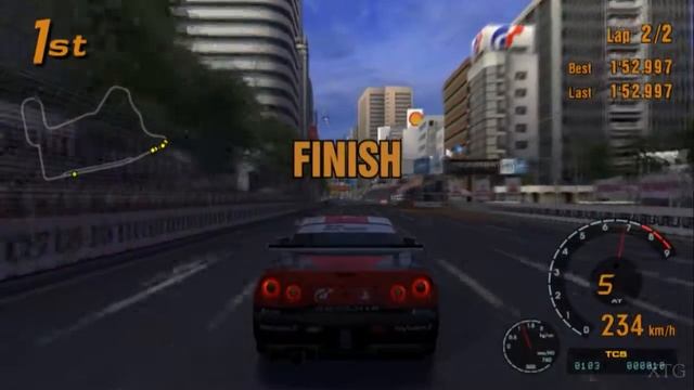 Gran Turismo Concept 2002 Tokyo-Geneva - Nissan Gran Turismo Skyline GT-R (Pace Car) PS2 Gameplay H смотреть онлайн