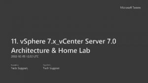 11. vCenter Server (VCSA) 7.0 Solution Architecture | Configuration Maximums | Perfect for Home Lab!