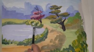 ИЗО 4 класс. Страна восходящего солнца. Японский сад.