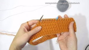 Снуд спицами. Снуд, хомут с градиентом. Снуд двухсторонним узором. Шарф снуд без шва.