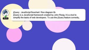 jQuery : JavaScript flowchart / flow diagram lib