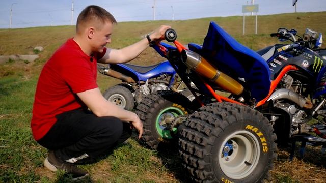 Yamaha Raptor YFM700 / Бешеный квадрик