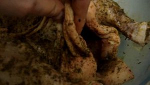 Курица фаршированная