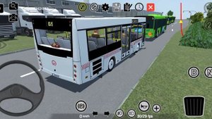 обзор мода Маз 206 в Красноярской раскарски в игру proton bus simulator