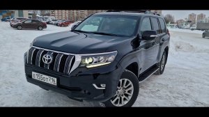 Toyota Land Cruiser Prado - почистили полиуретановую пленку и нанесли керамику