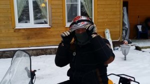 Снегоход Тикси 250 люкс. Русская Механика