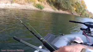 Щука на джерк с лодки в аномальную жару октября