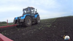 Культивация паров на ХТЗ-17221 с культиватором КПМ-10.