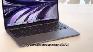 搭载M2芯片的MacBook Air 2022现场上手试玩！Midnight配色很好看！