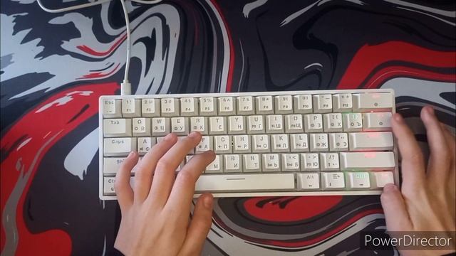 ⌨ ОБНОВЛЕННАЯ БЮДЖЕТНАЯ 60% КЛАВИАТУРА GK61! ОБЗОР АСМР! ОПТО-МЕХАНИЧЕСКАЯ КЛАВИАТУРА С WILDBERRIES