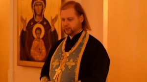 Проповедь на Вечерне в Праздник Рождества Пресвятой Богородицы